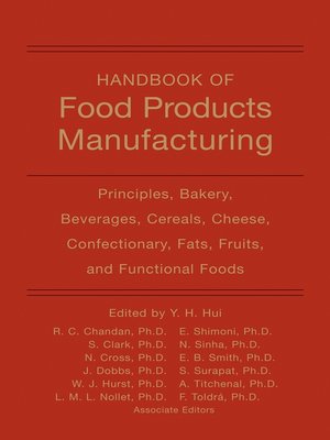 cover image of Handbook of Food Products Manufacturing, 2 Volume Set